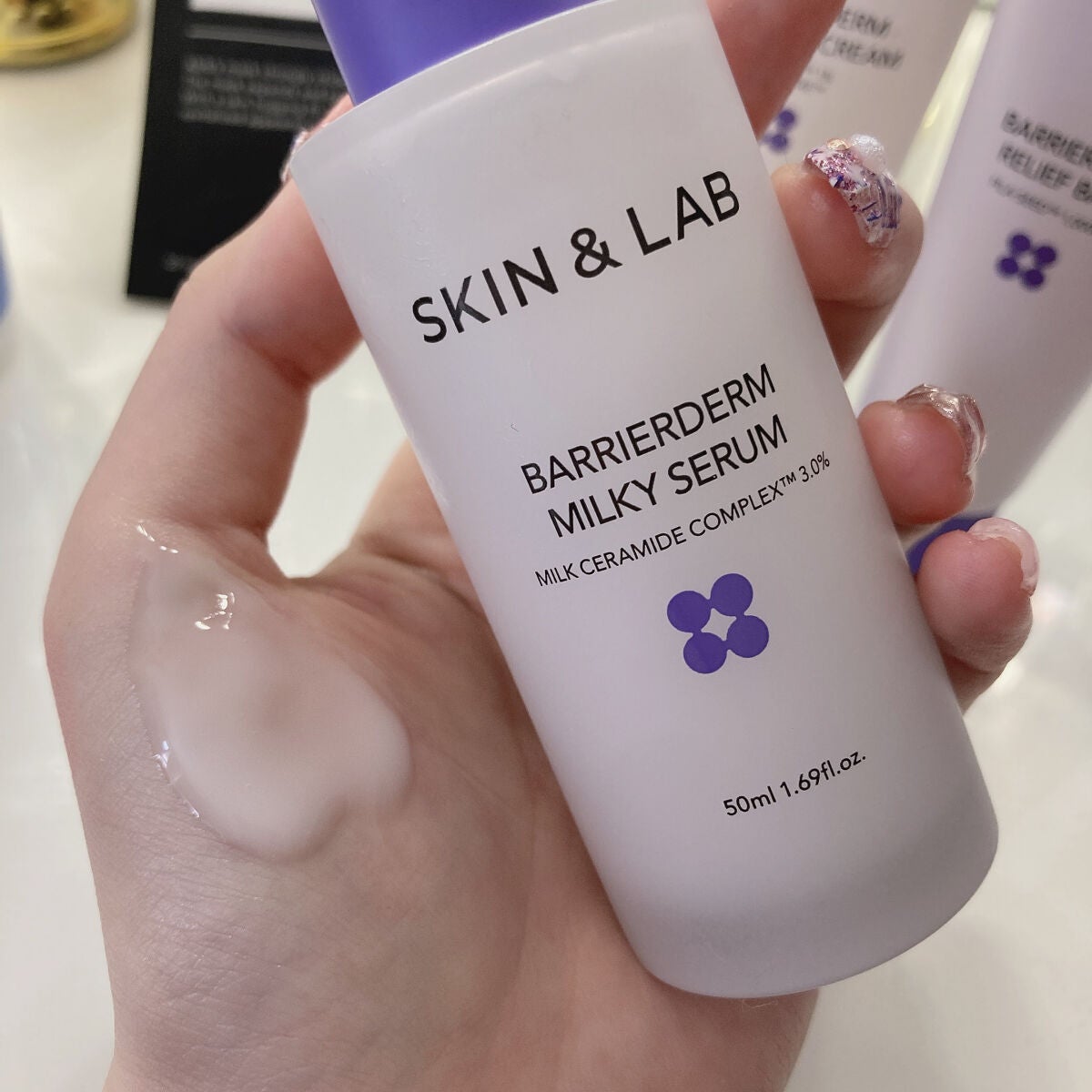 バリアダームリリーフバーム/SKIN&LAB/フェイスバームを使ったクチコミ(2枚目)