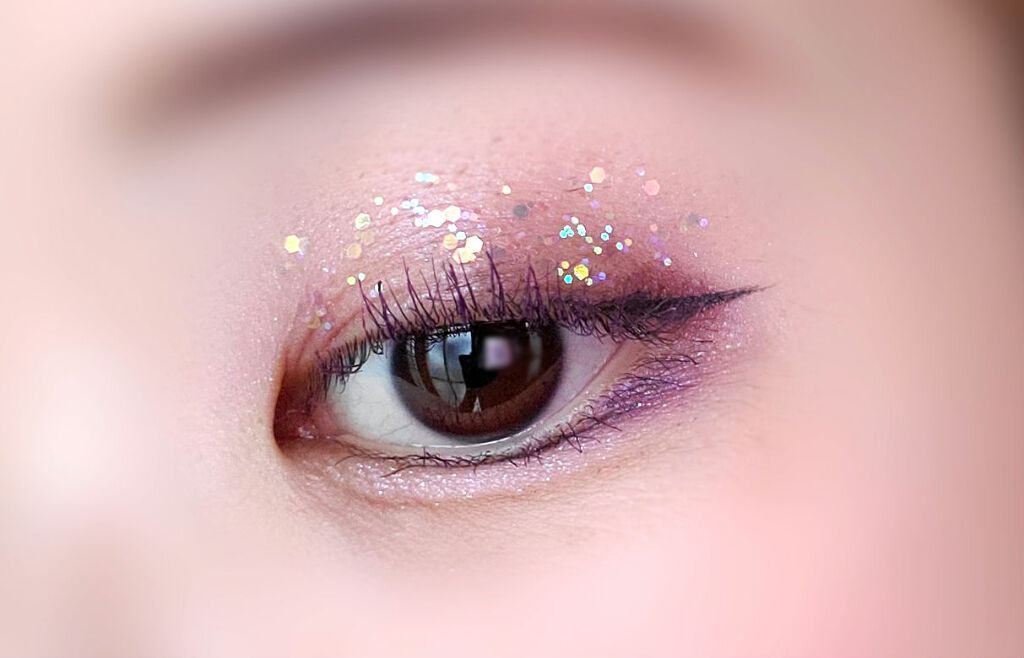 URGLAM GLITTER GEM/U R GLAM/ジェル・クリームチークを使ったクチコミ(2枚目)