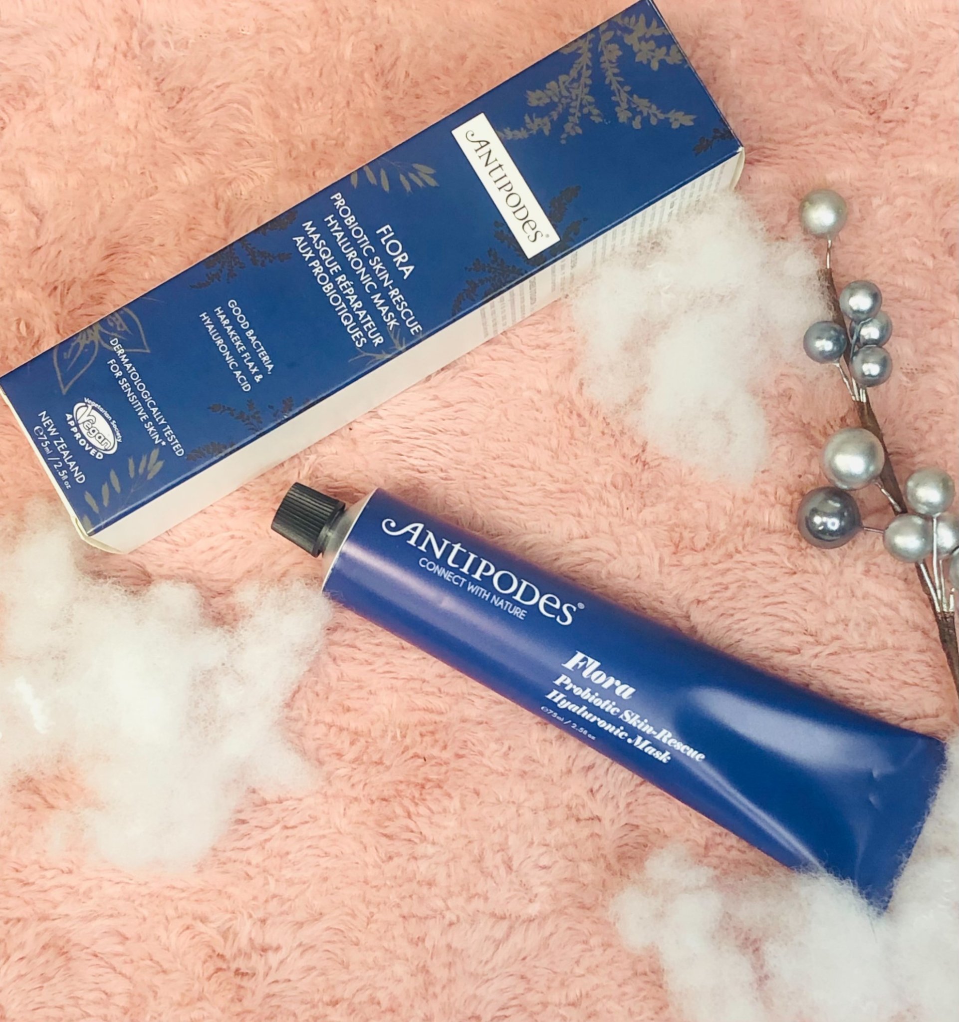 フローラ プロバイオティクス スキンレスキューマスク/Antipodes/洗い流すパック・マスクを使ったクチコミ（1枚目）