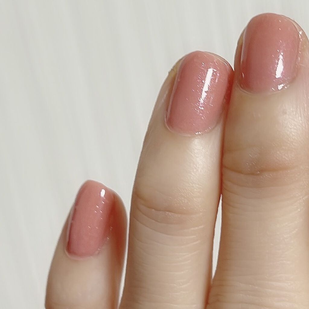 12Free ネイルカバーハードナー Glitter Pink/HOMEI/オールインワンネイルを使ったクチコミ（1枚目）