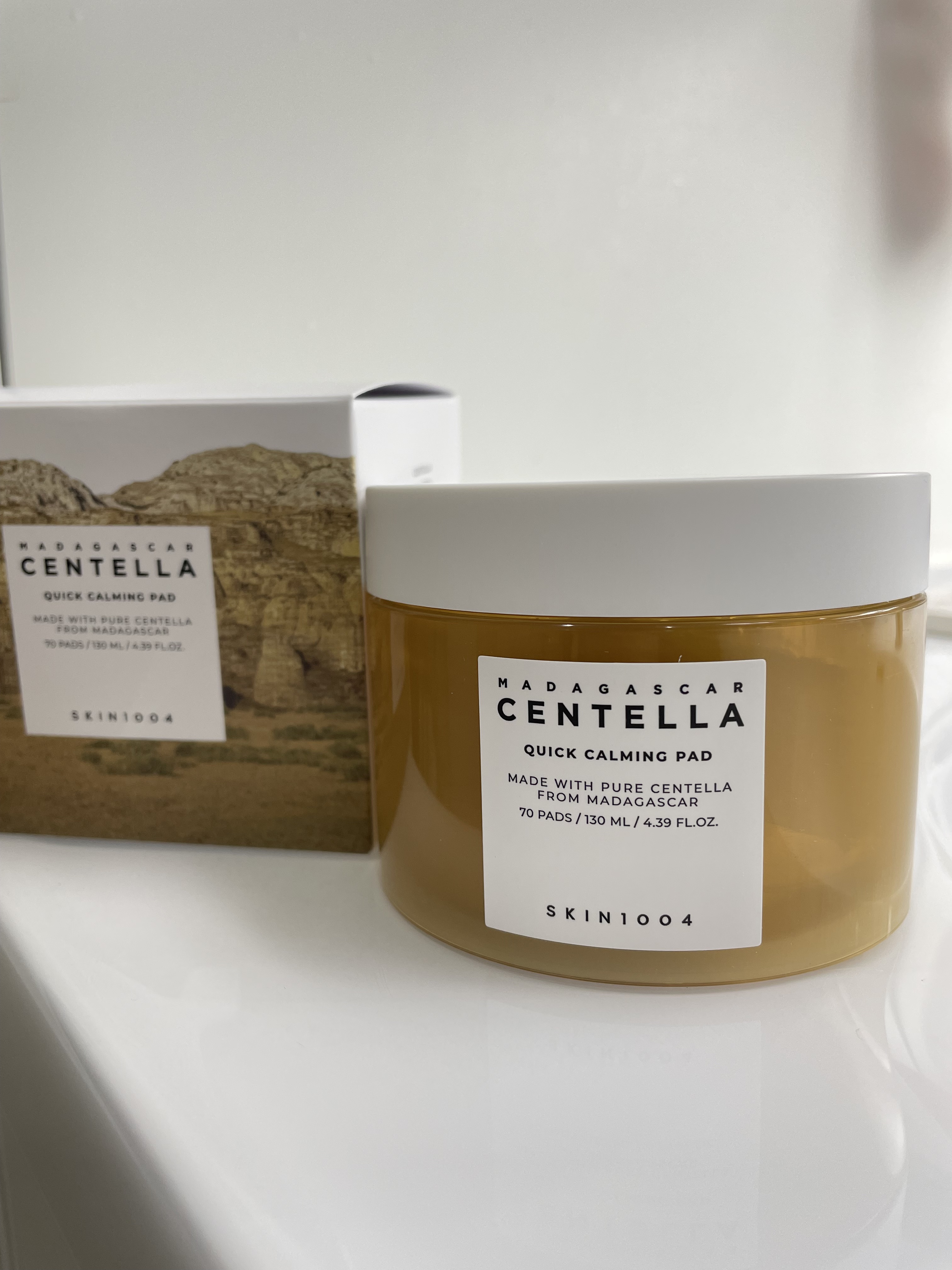 センテラ クイックカーミングパッド/SKIN1004/トナーパッドを使ったクチコミ（1枚目）