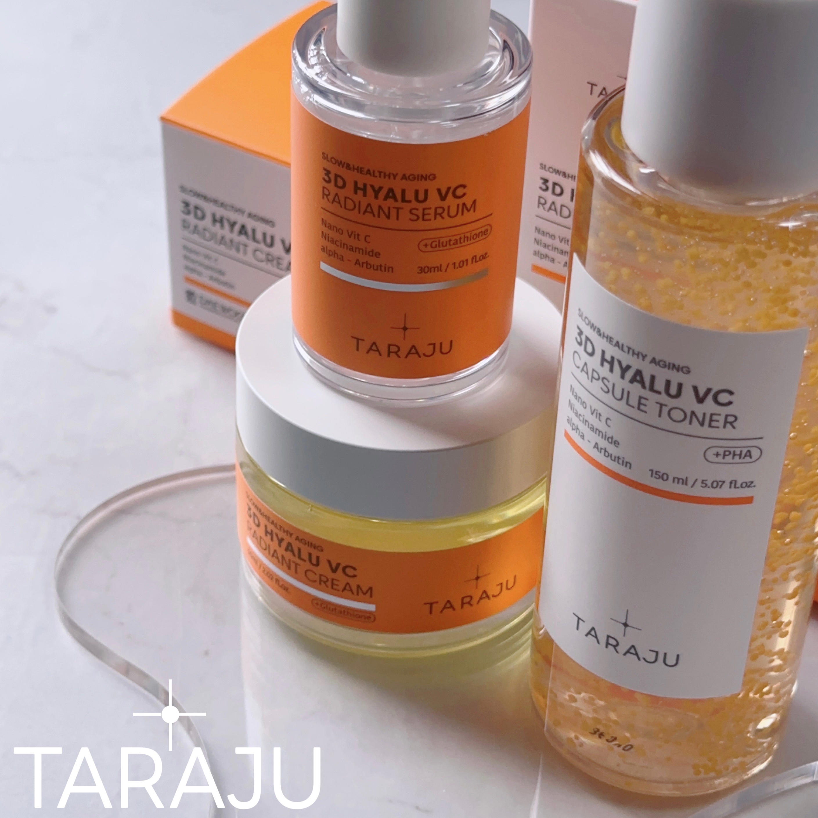 3DヒアルVC カプセルトナー/TARAJU/化粧水を使ったクチコミ（1枚目）