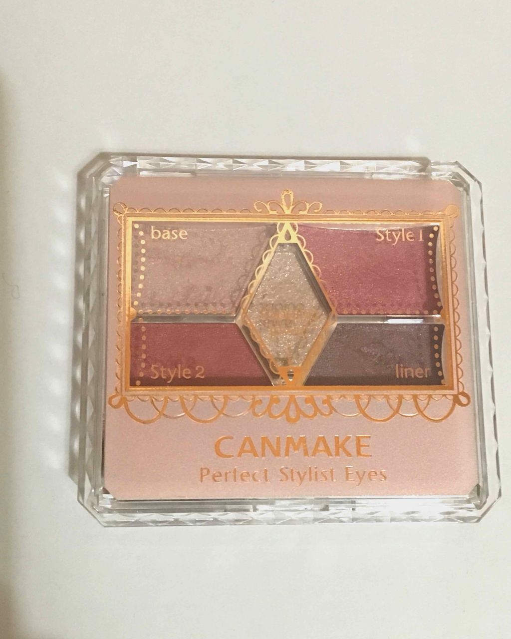 【旧品】パーフェクトスタイリストアイズ/キャンメイク/アイシャドウパレットを使ったクチコミ（1枚目）