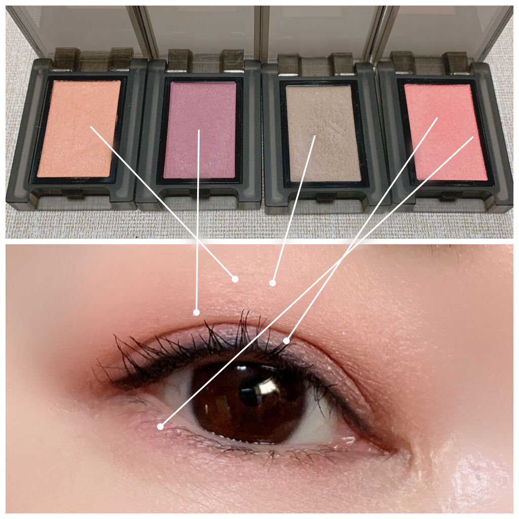 セルヴォーク ヴォランタリー アイズ/Celvoke/単色アイシャドウを使ったクチコミ（3枚目）