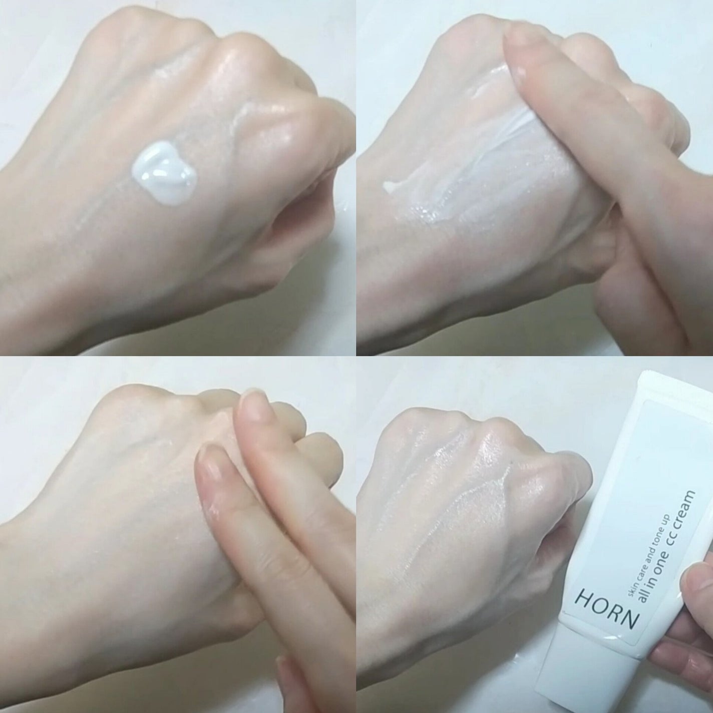 オールオインワンCCクリーム/HORN/化粧下地を使ったクチコミ(2枚目)
