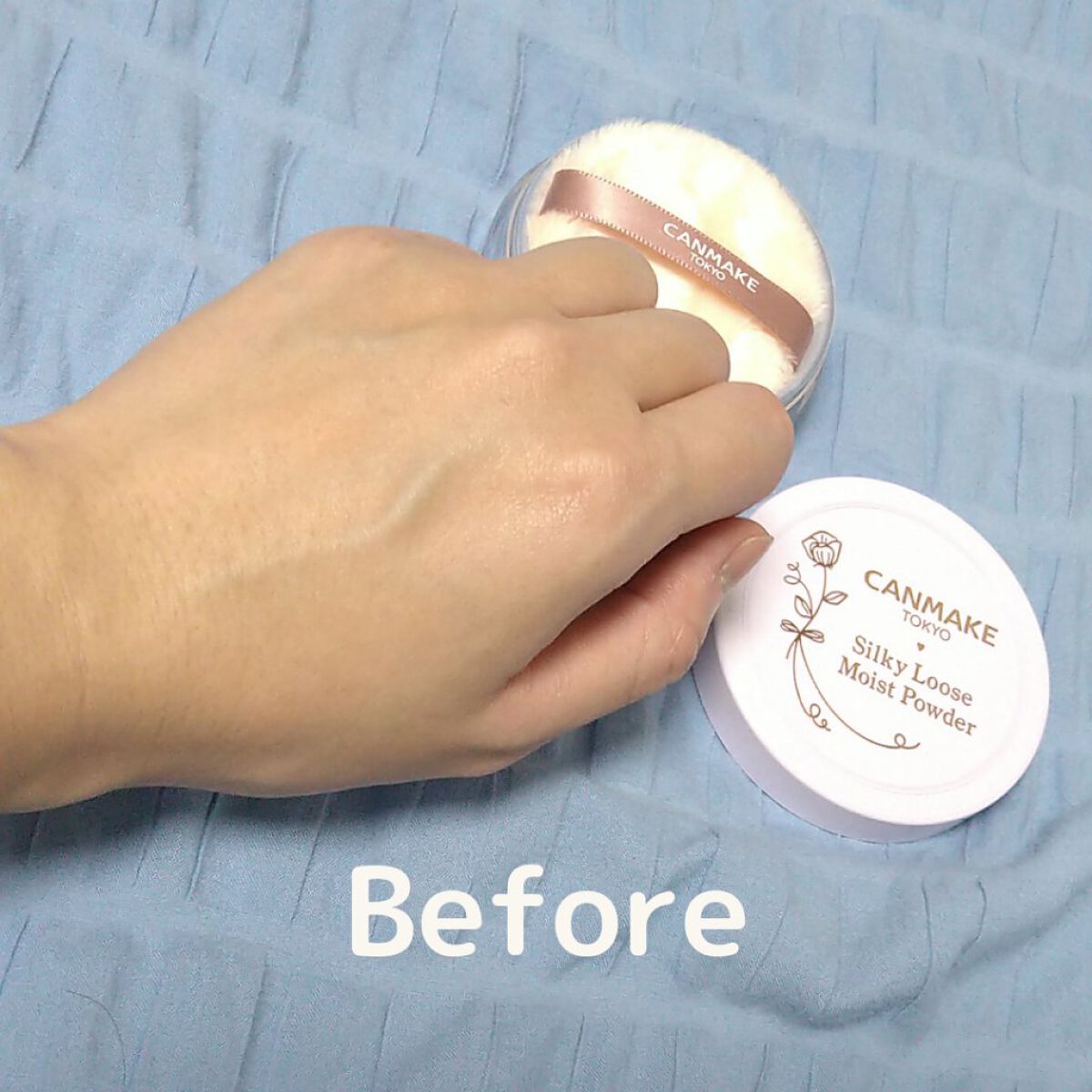 シルキールースモイストパウダー/キャンメイク/ルースパウダーを使ったクチコミ（3枚目）