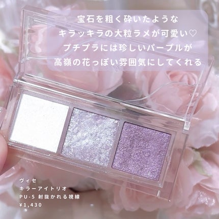 キラー アイ トリオ/Visée/アイシャドウパレットを使ったクチコミ(3枚目)