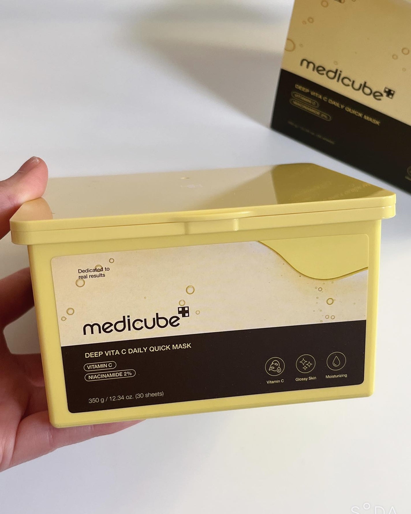 ディープビタ Cマスク/MEDICUBE/シートマスク・パックを使ったクチコミ(1枚目)