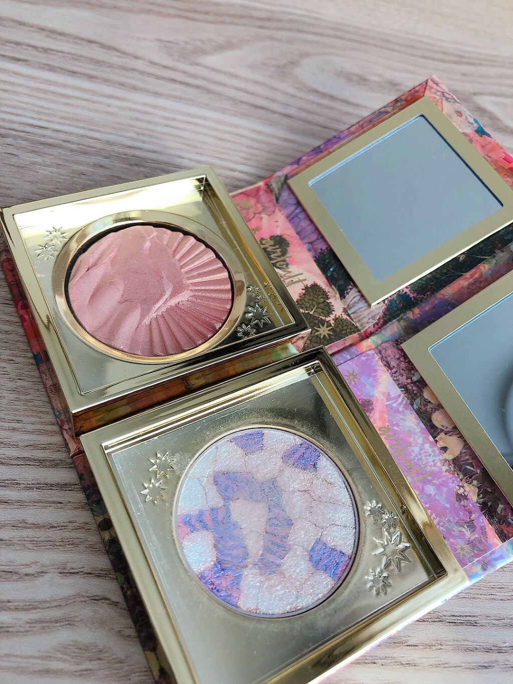 山海シリーズ グロウハイライト&チーク/GirlCult/パウダーハイライトを使ったクチコミ(2枚目)