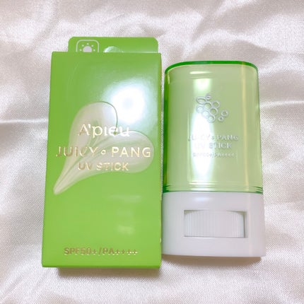 アピュー ジューシーパン UVスティック/A’pieu/日焼け止め・UVケアを使ったクチコミ(5枚目)