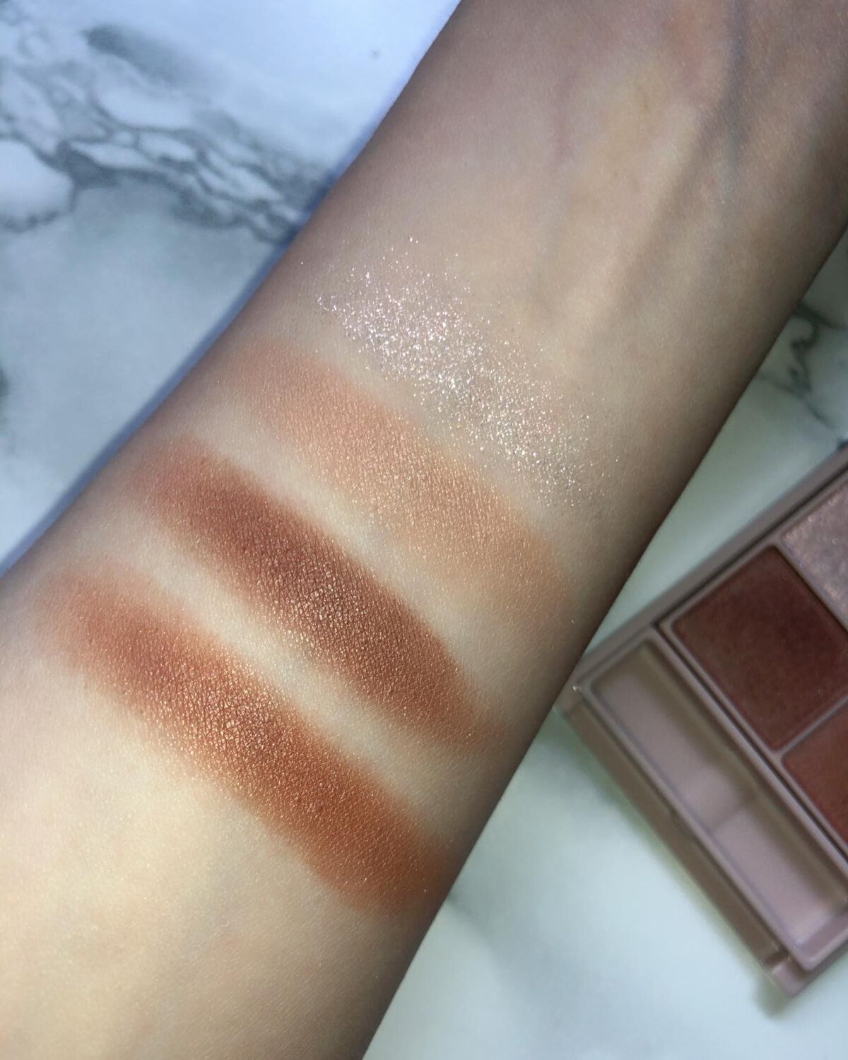 シルキースフレアイズ（マットタイプ）/キャンメイク/アイシャドウパレットを使ったクチコミ（3枚目）