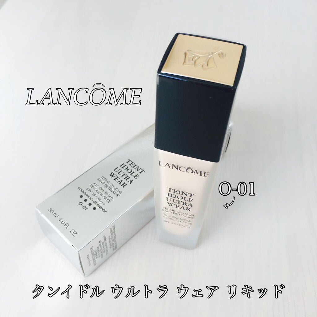 タンイドル ウルトラ ウェア リキッド/LANCOME/リキッドファンデーションを使ったクチコミ(1枚目)