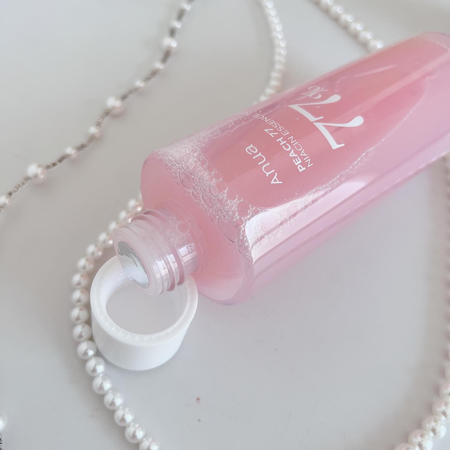 桃77％ナイアシンエッセンストナー 250ml/Anua/化粧水を使ったクチコミ（2枚目）