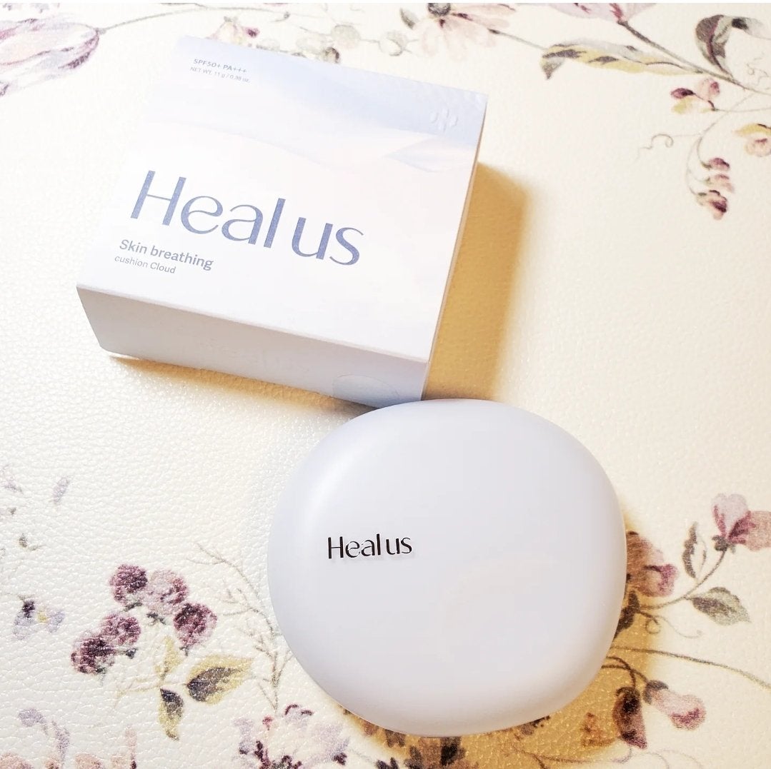 Skin breathing cushion Cloud/Healus/クッションファンデーションを使ったクチコミ(1枚目)