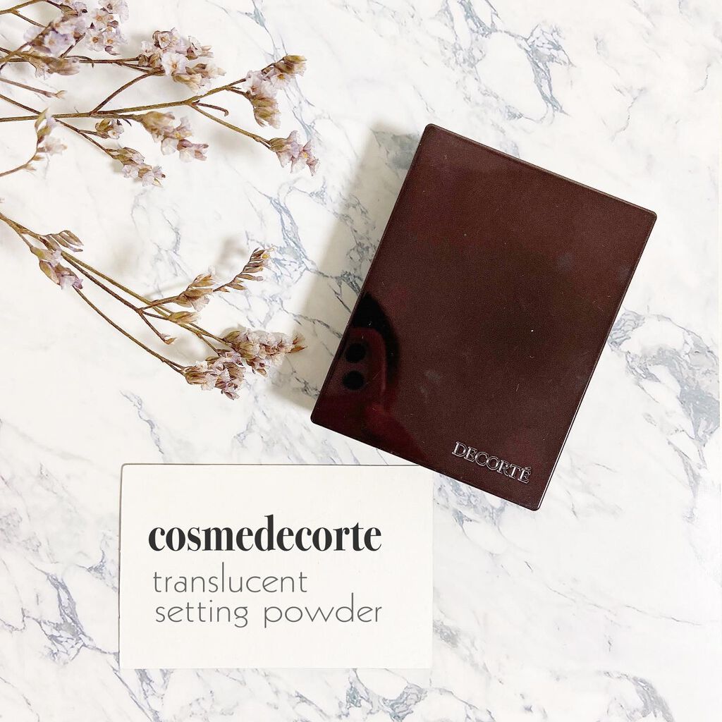 トランスルーセント セッティングパウダー/DECORTÉ/プレストパウダーを使ったクチコミ（1枚目）