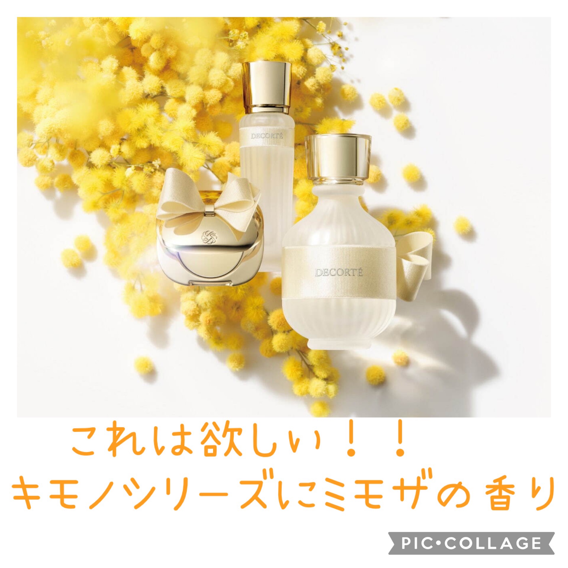 キモノ ミモザ パフュームド ハンドクリーム/DECORTÉ/ハンドクリームを使ったクチコミ（1枚目）