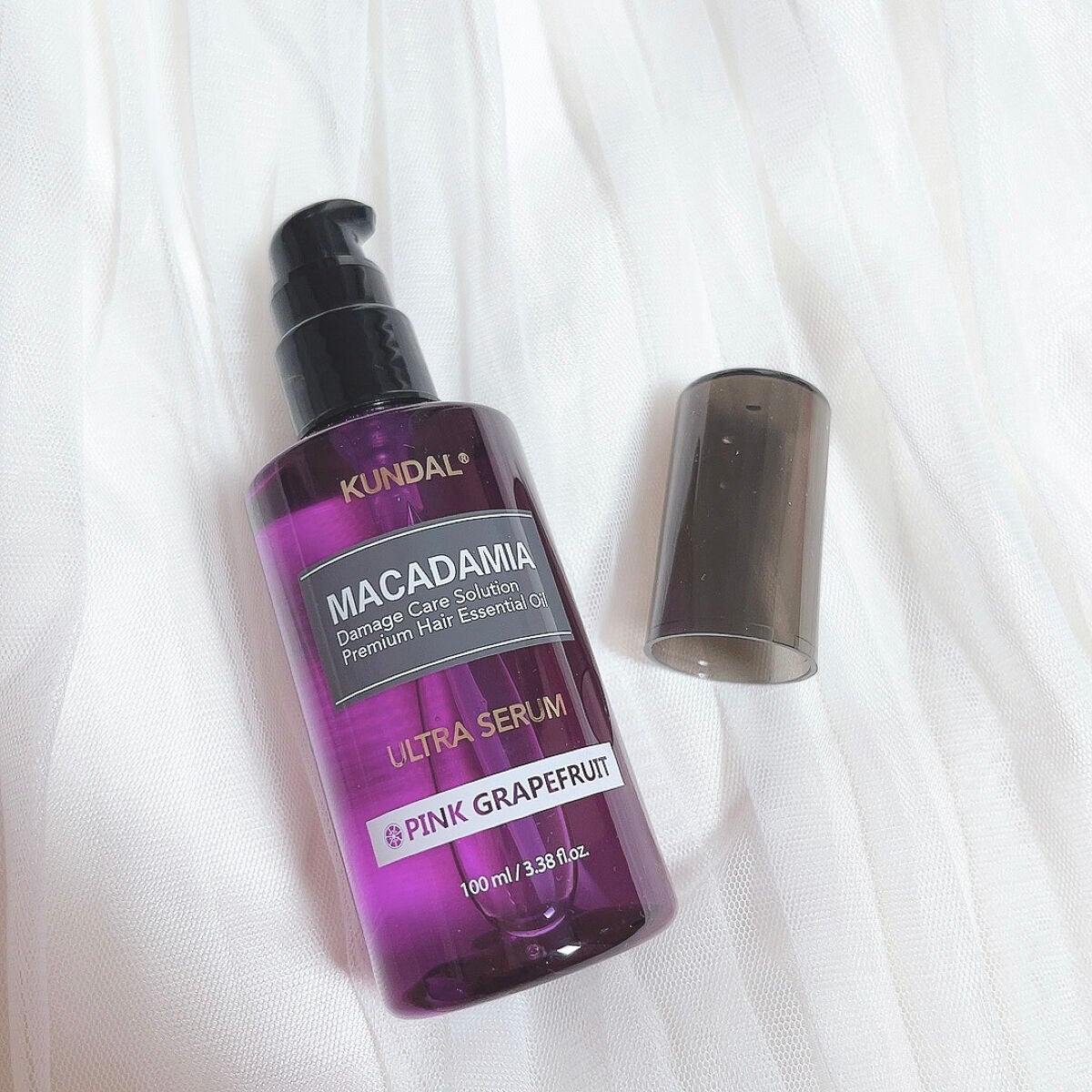 クンダル マカダミア ウルトラヘアセラム /KUNDAL/ヘアオイルを使ったクチコミ(2枚目)