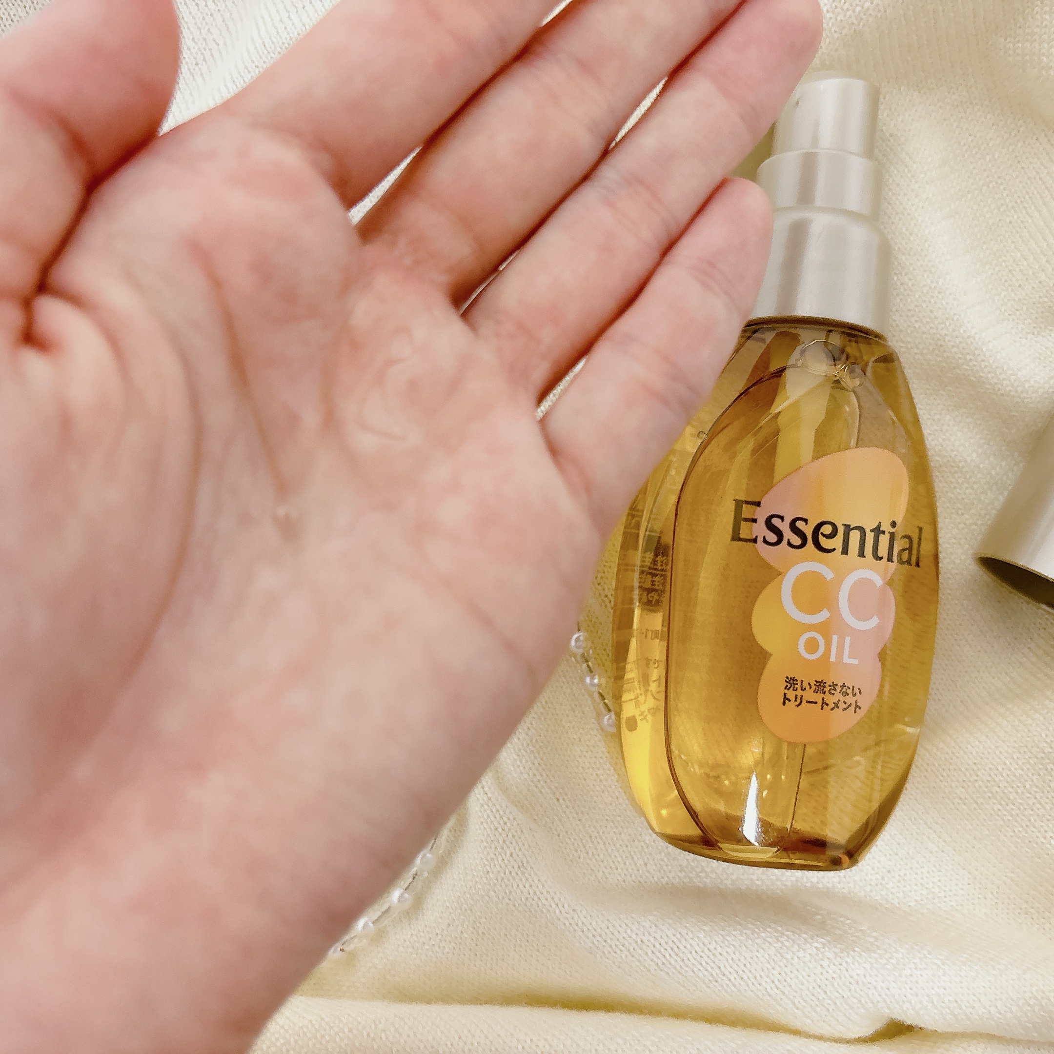 CCオイル 60ml/エッセンシャル/ヘアオイルを使ったクチコミ（3枚目）