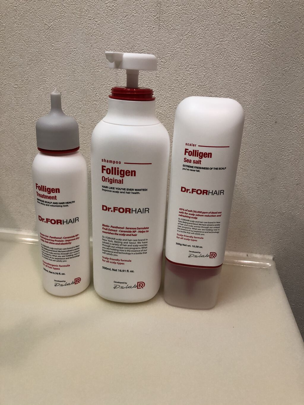フォリゲン シャンプー／トリートメント/Dr.FORHAIR/市販シャンプーを使ったクチコミ（1枚目）