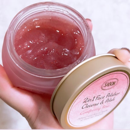 フェイスポリッシャー コンフォーティング・ローズ/SABON/スクラブ・ゴマージュを使ったクチコミ(4枚目)