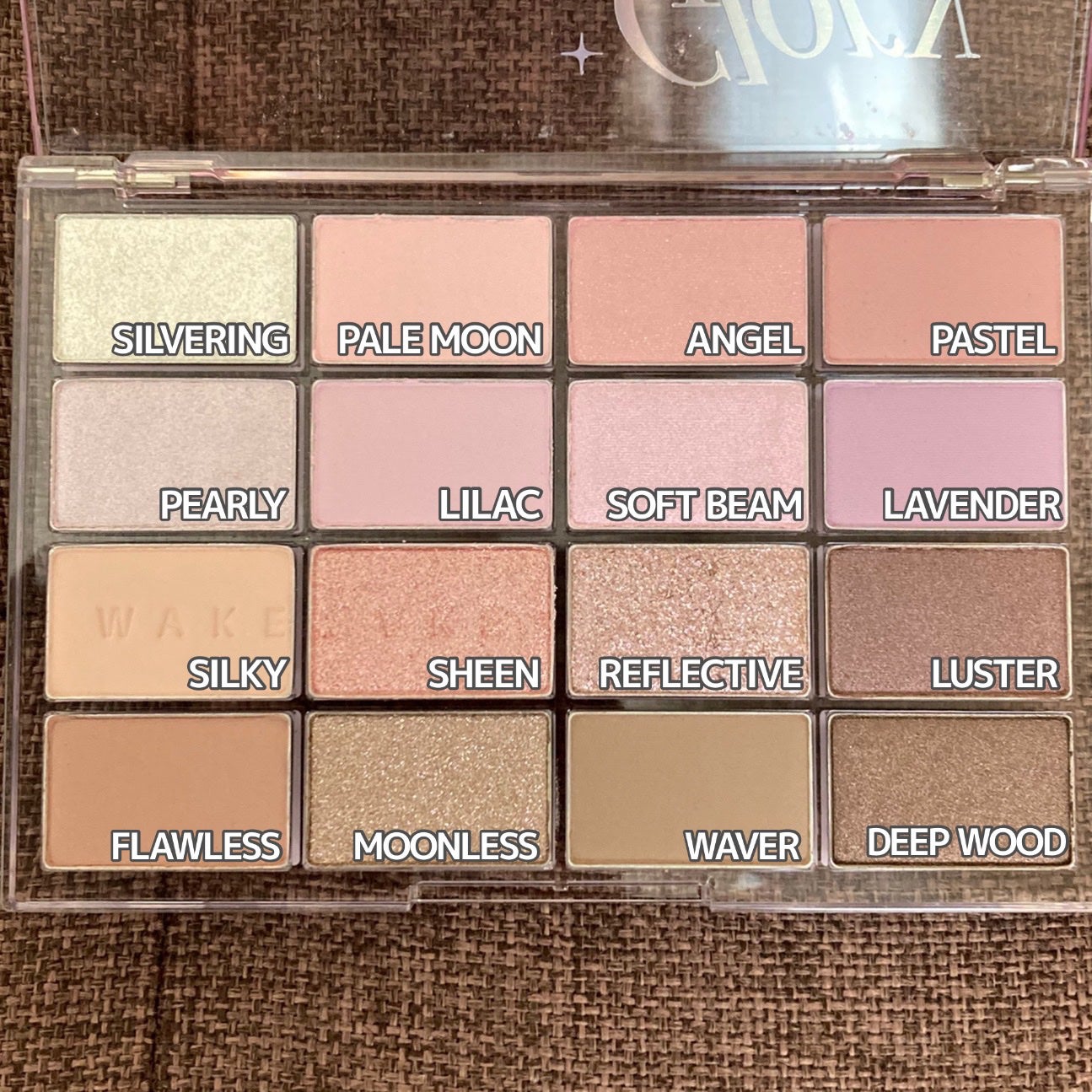 ソフトブラーリングアイパレット/wakemake/アイシャドウパレットを使ったクチコミ(5枚目)