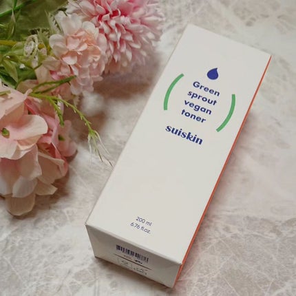 Green sprout vegan toner/suiskin/化粧水を使ったクチコミ(1枚目)