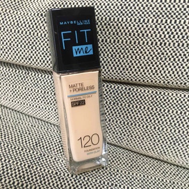 MAYBELLINE NEW YORK
フィットミー リキッドファンデーション R 120


新発売のファンデーションをお試しさせて頂きました！

クレイ由来成分配合、
さらっと伸ばしやすいテクスチャ