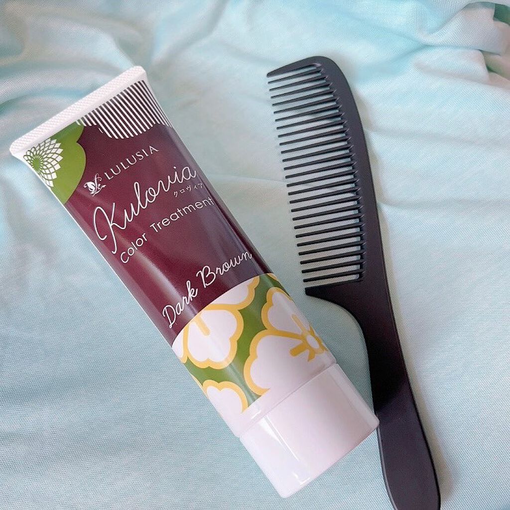 クロヴィア カラートリートメント/ルルシア/洗い流すヘアトリートメントを使ったクチコミ(3枚目)