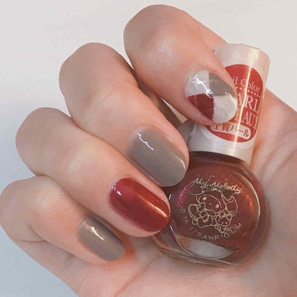 カラフルネイルズ/キャンメイク/マニキュアを使ったクチコミ(1枚目)