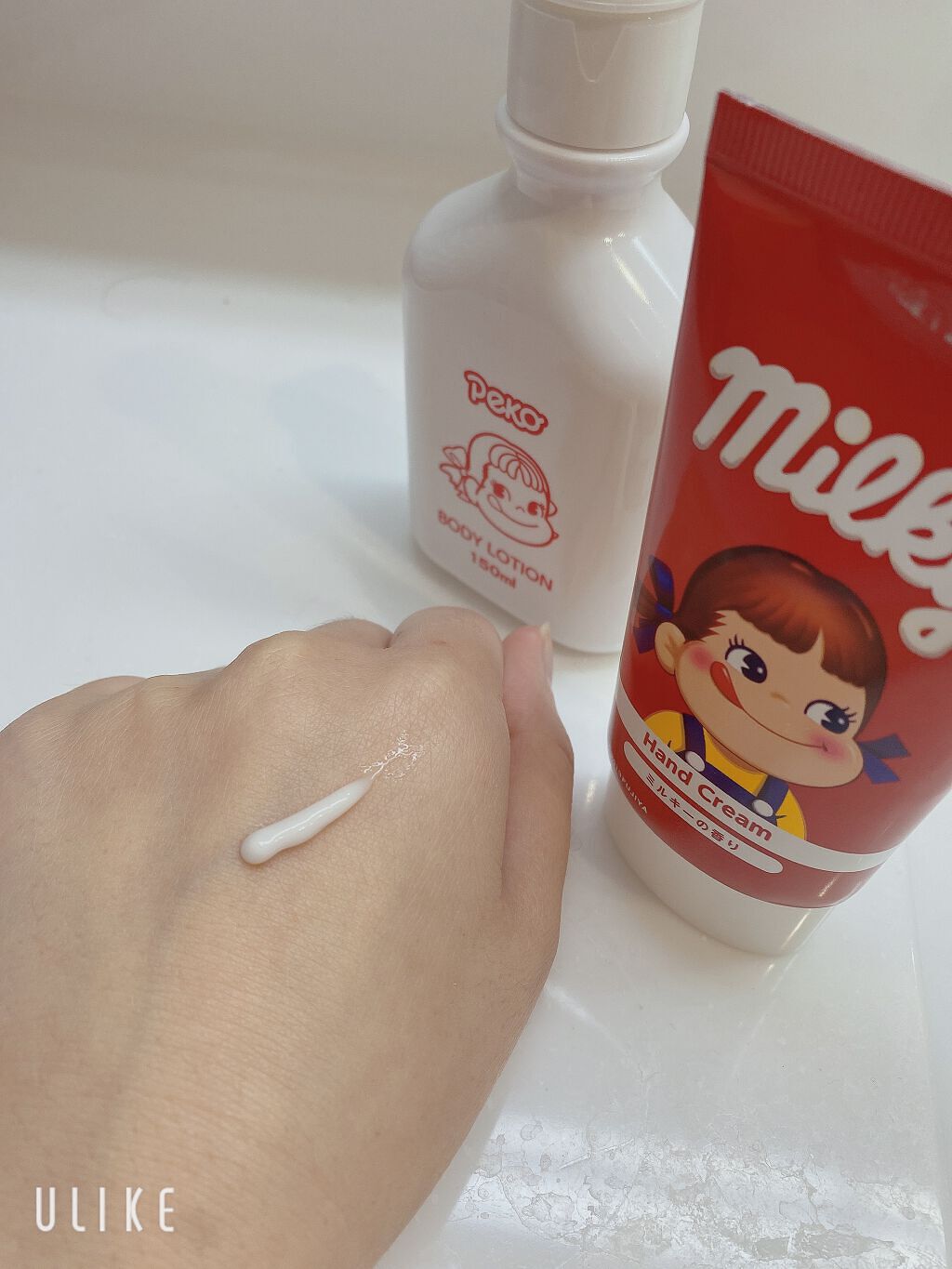 アクアシャボン×不二家 ミルキーの香り ハンドクリーム/アクアシャボン/ハンドクリームを使ったクチコミ(4枚目)