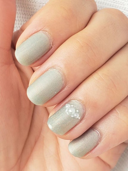 ネイルホリック リミテッドカラー Matte Macaron GR728 ピスタチオ/ネイルホリック/マニキュアの画像