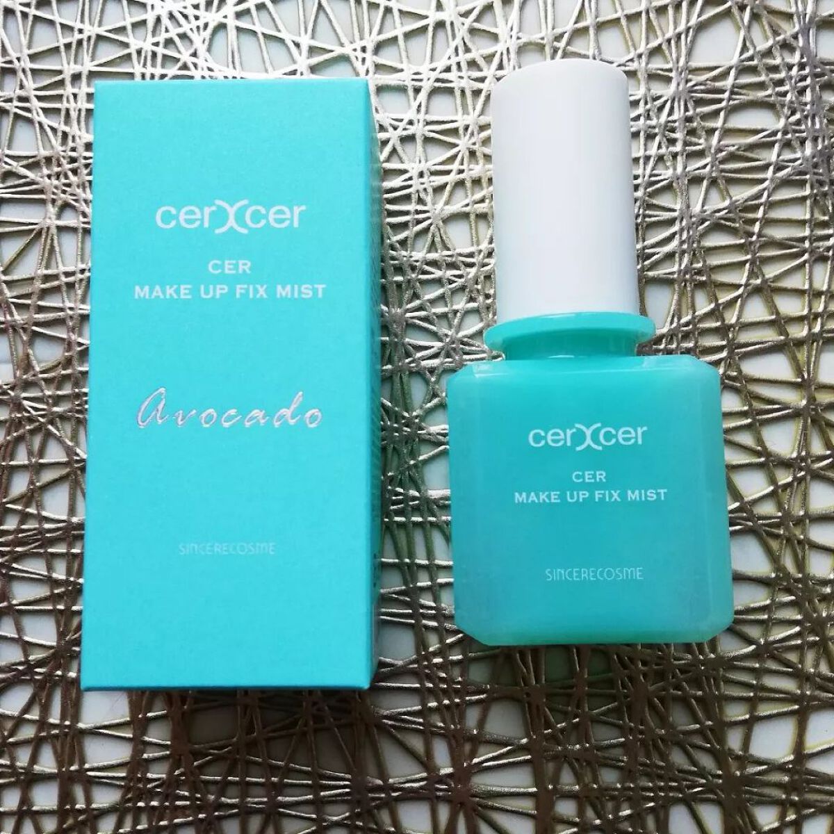 メイクアップフィックスミスト/cerXcer/フィックスミストを使ったクチコミ(1枚目)