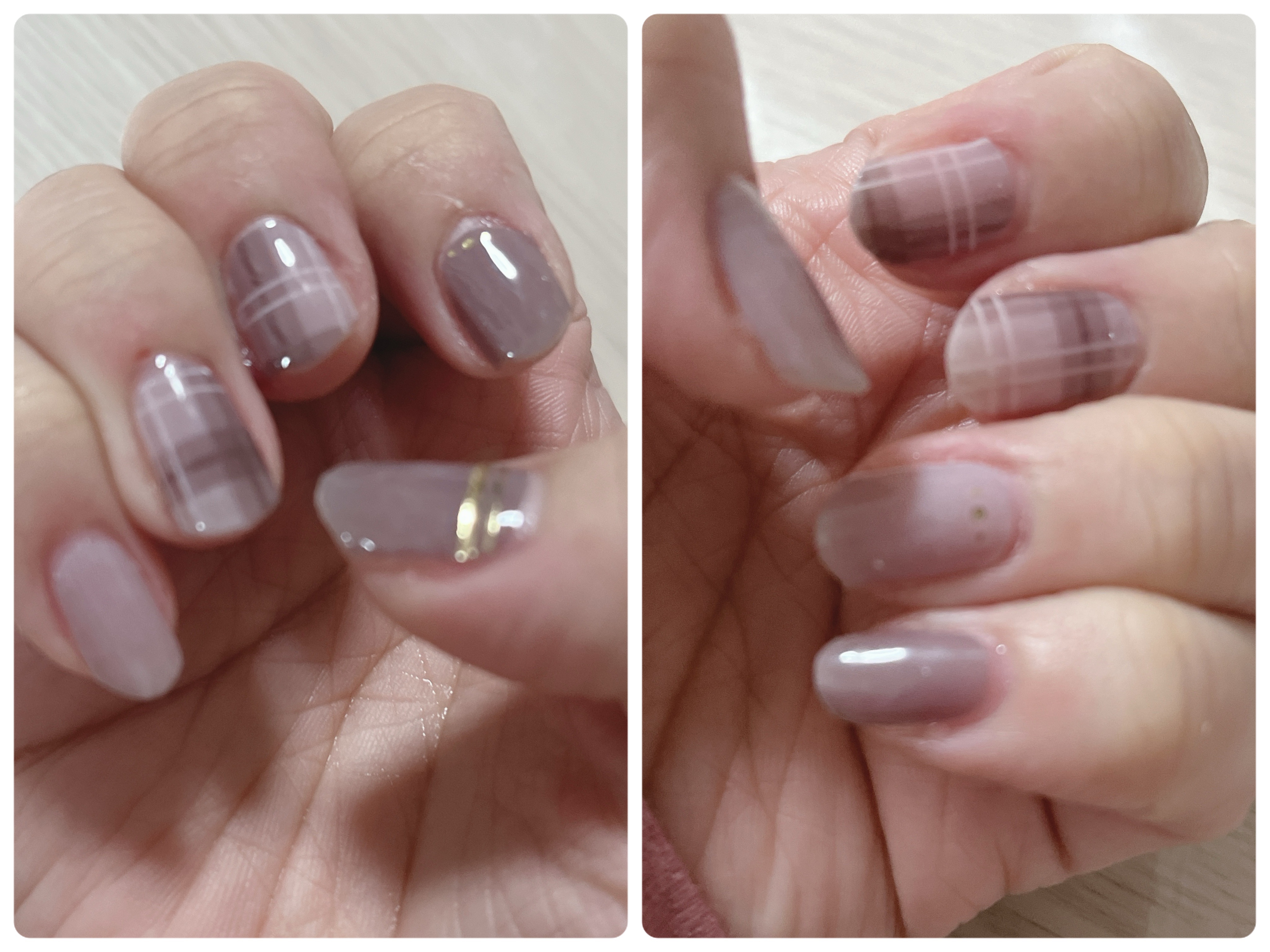 ノンワイプトップコート/セリア/ジェルネイルを使ったクチコミ（1枚目）