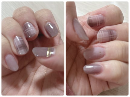 ノンワイプトップコート/セリア/ジェルネイルを使ったクチコミ(1枚目)