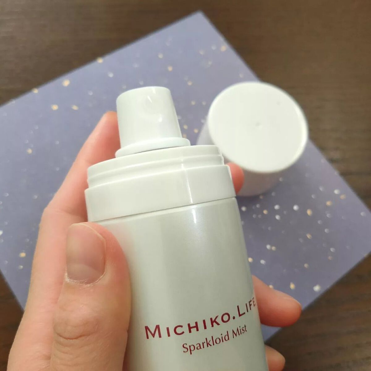 スパークロイドミスト/MICHIKO.LIFE/ミスト状化粧水を使ったクチコミ(2枚目)