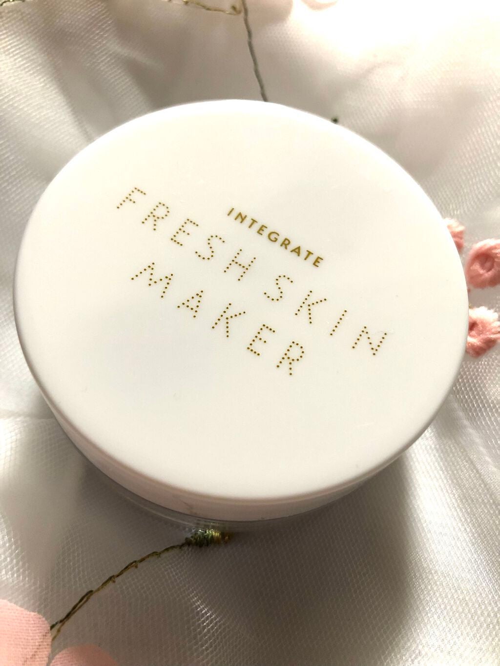 フレッシュスキンメーカー /インテグレート/ルースパウダーを使ったクチコミ(1枚目)