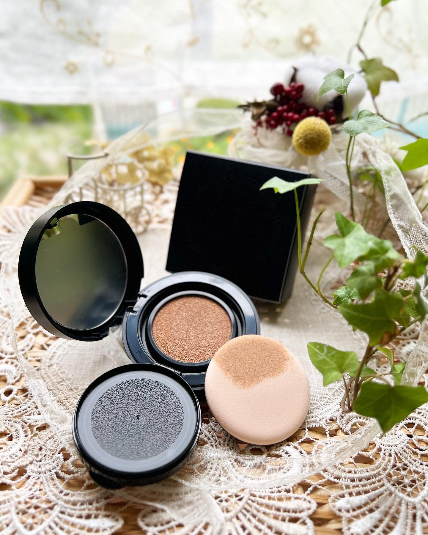 ジャビンドゥソウル ウインクファンデーションパクト/Javin De Seoul/クッションファンデーションを使ったクチコミ（2枚目）