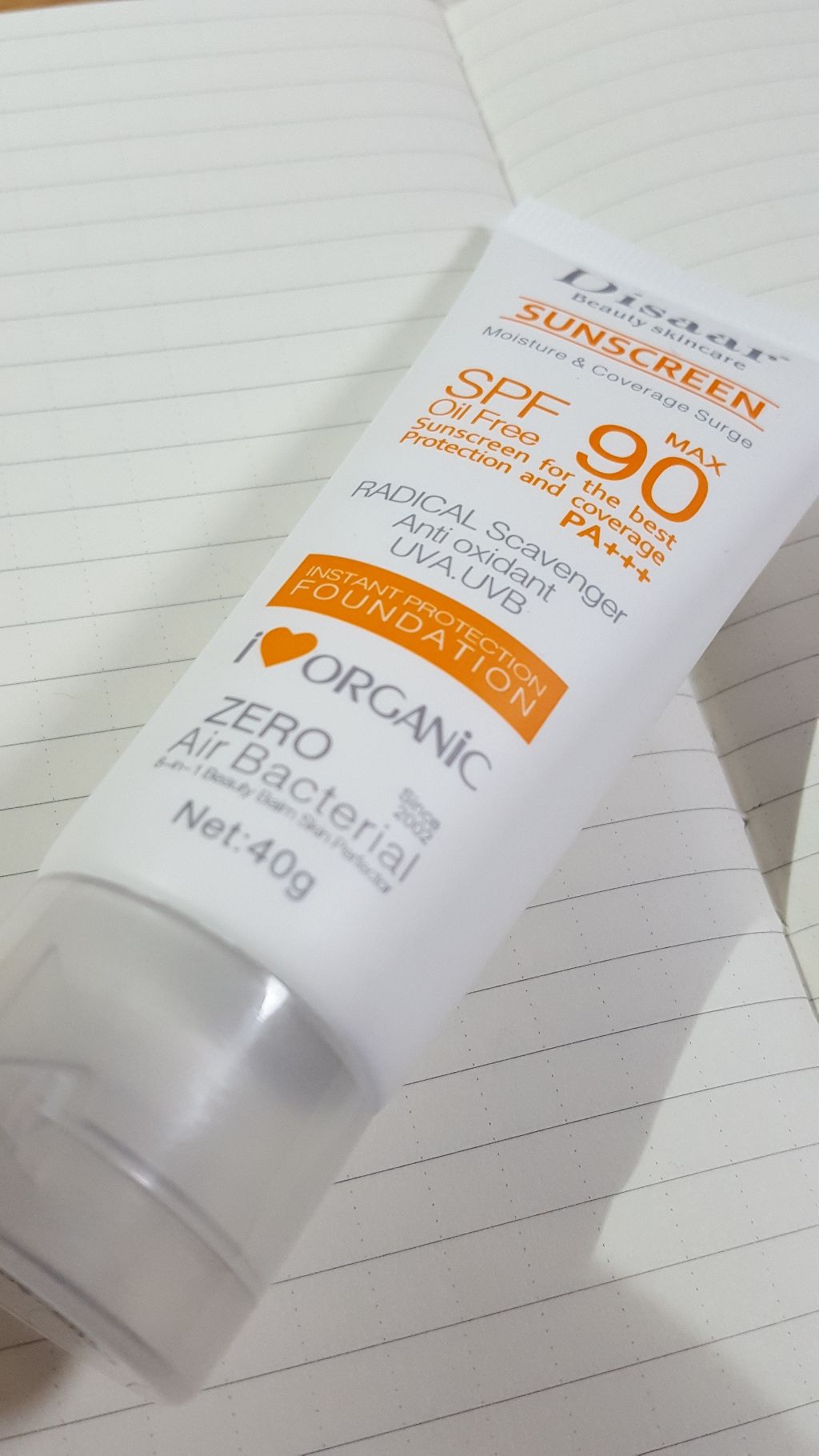 Disaar(日焼け止め)/Disaar/日焼け止め・UVケアを使ったクチコミ（1枚目）