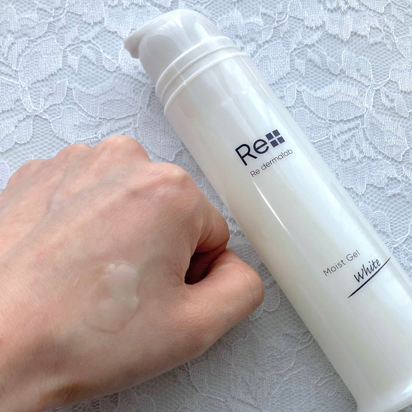 モイストゲルホワイト/Re dermalab/オールインワン化粧品を使ったクチコミ(3枚目)