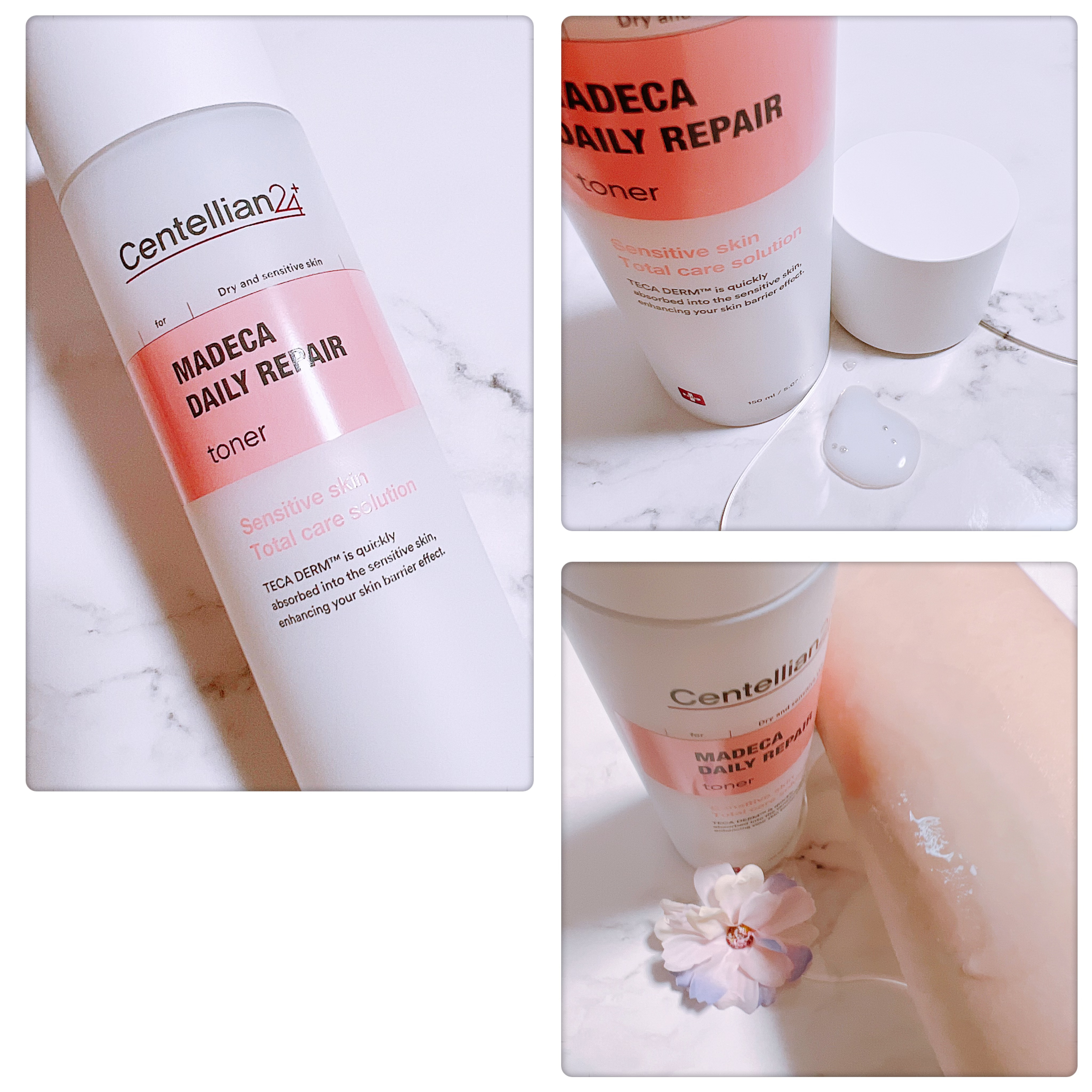 マデカデイリーリペアアンプル/センテリアン24/美容液を使ったクチコミ（3枚目）