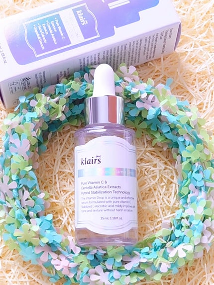 フレッシュリージュースドビタミンドロップ(35ml)/Klairs/美容液を使ったクチコミ(8枚目)