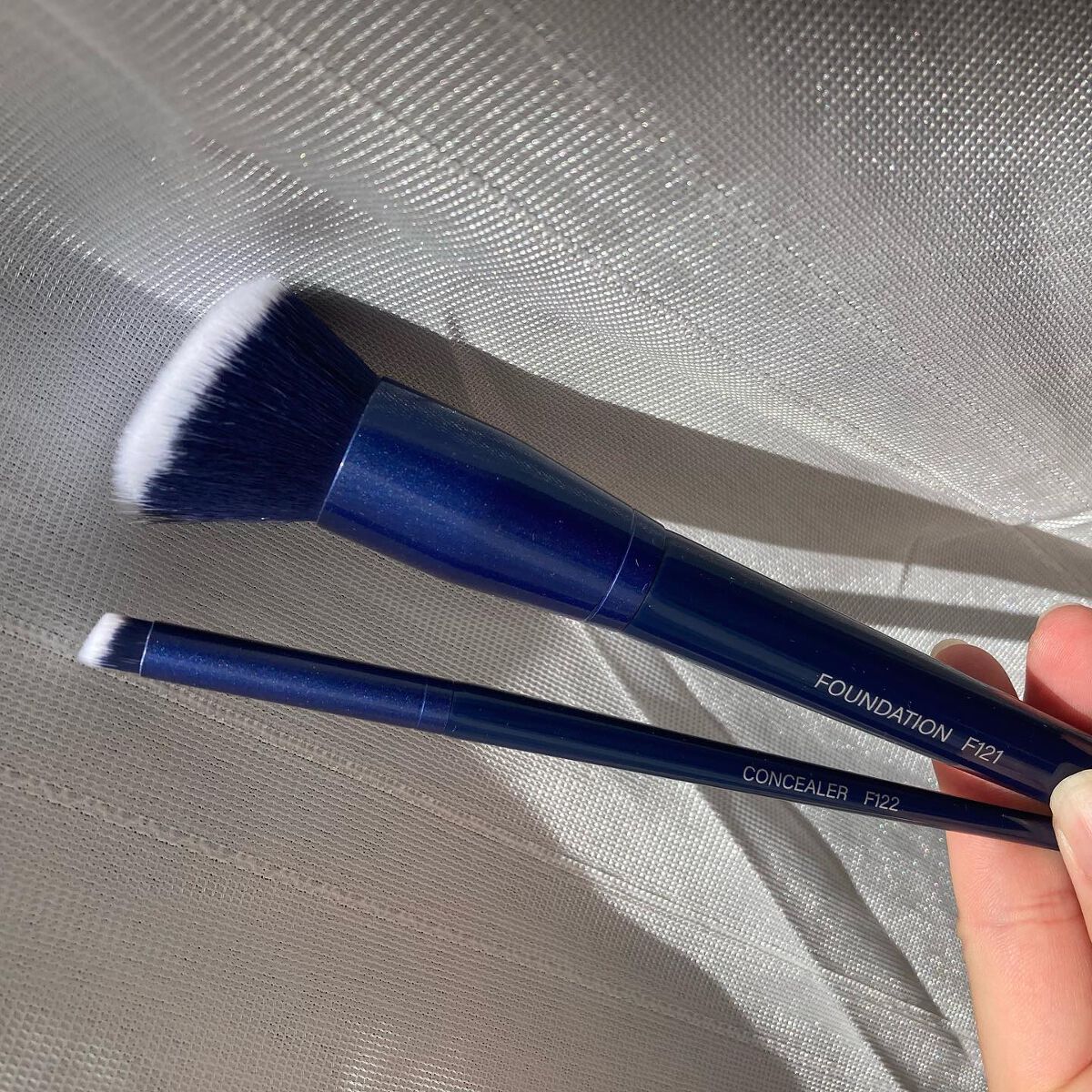 SIXPLUS ファンデーションブラシ・コンシーラーブラシセット/SIXPLUS/メイクブラシを使ったクチコミ（2枚目）