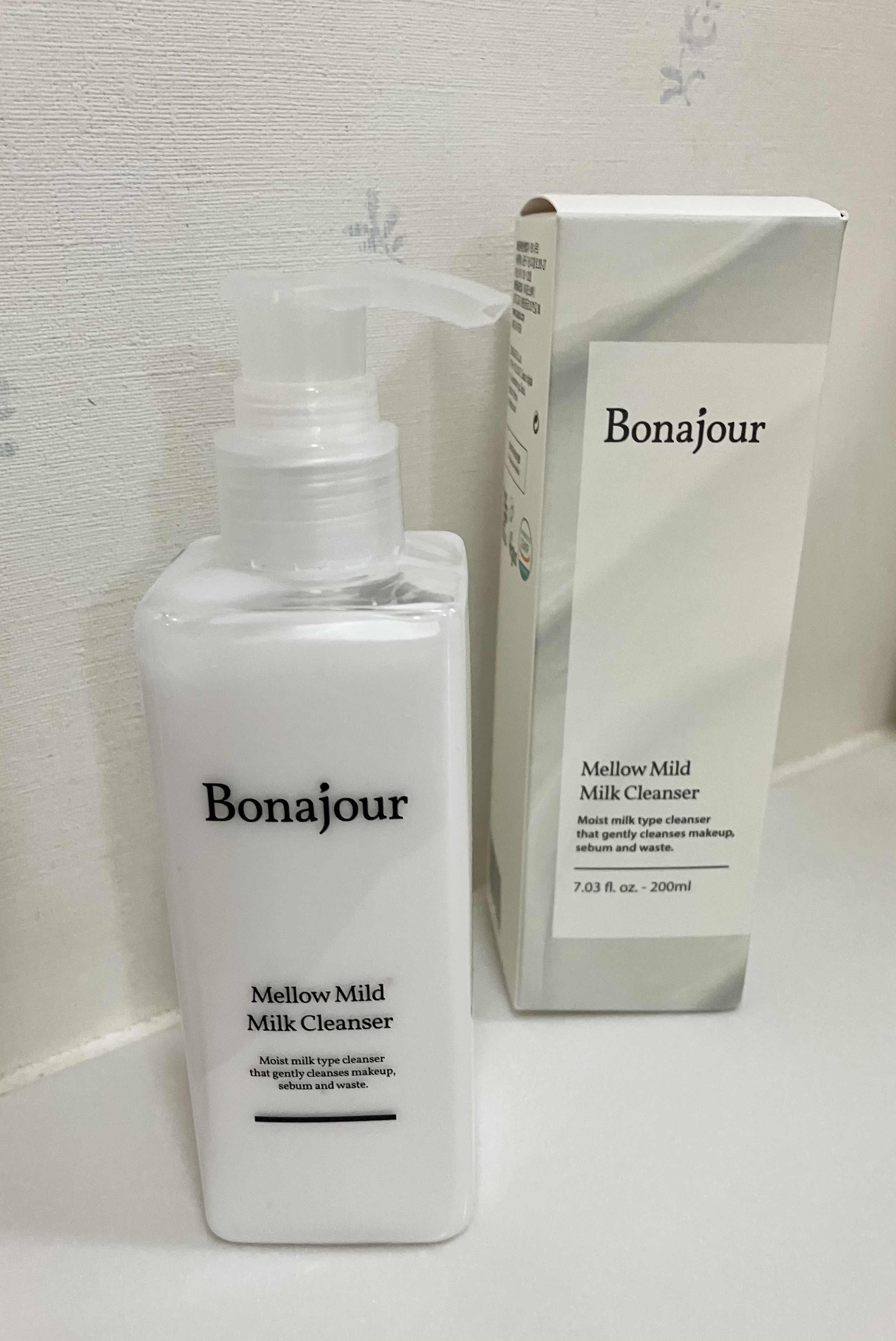 メロウマイルドミルククレンザー/Bonajour/ミルククレンジングを使ったクチコミ（1枚目）