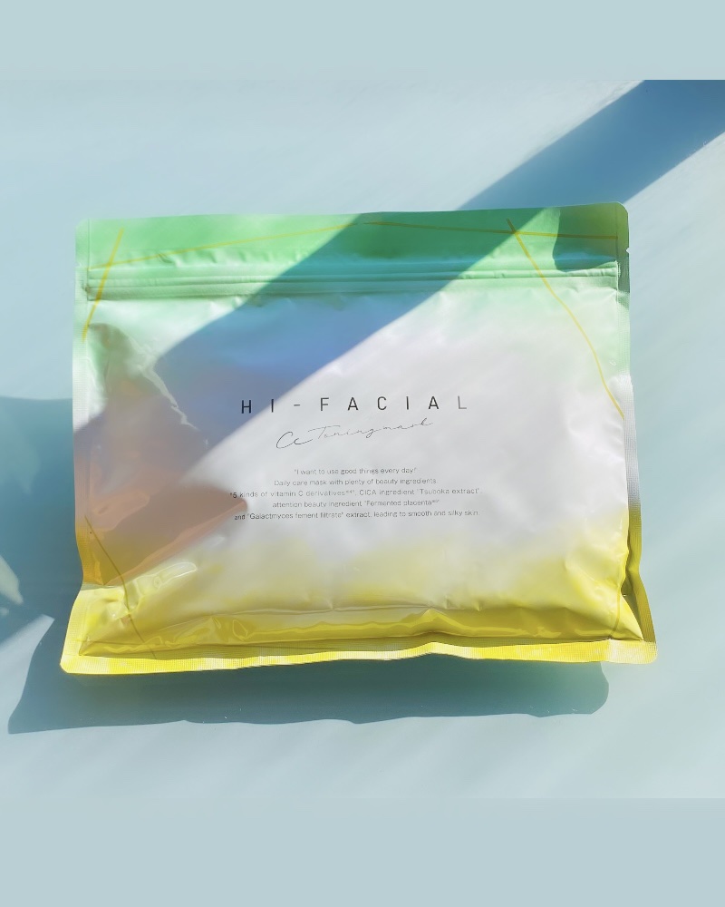 ハイフェイシャル HI-FACIAL ＣＣトーニングマスク/ナチュラルガーデン/シートマスク・パックを使ったクチコミ（1枚目）