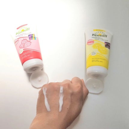 ハンド&ネイルクリーム  スウィーティー 3OML ミニ/カミール/ハンドクリームを使ったクチコミ(3枚目)