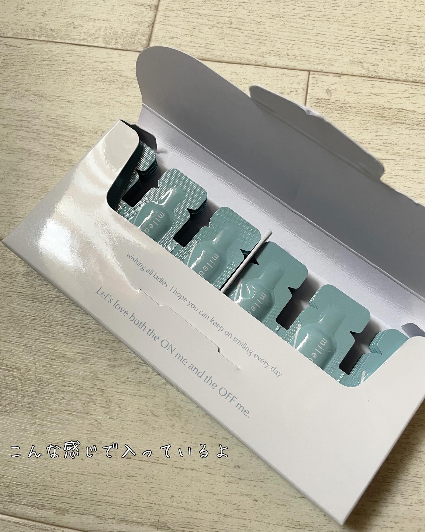 スムースリペアセラム/mileda/美容液を使ったクチコミ（2枚目）