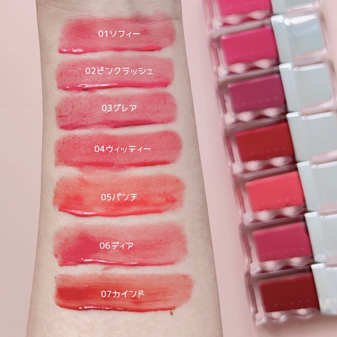 フローウェーブティント/COSNORI/リップティントを使ったクチコミ(2枚目)