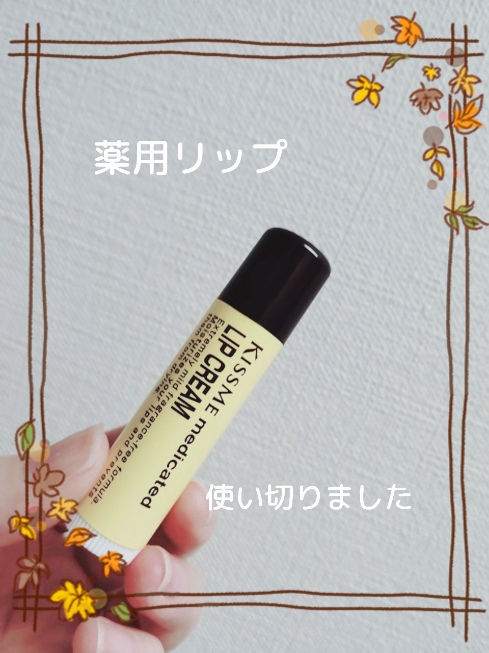 薬用 リップクリーム/キスミー 薬用シリーズ/リップクリームを使ったクチコミ(1枚目)