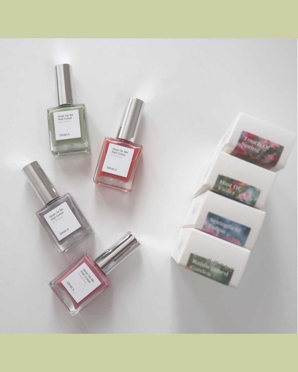 シャインオンミーネイルカラー/Dear.A/マニキュアを使ったクチコミ（2枚目）