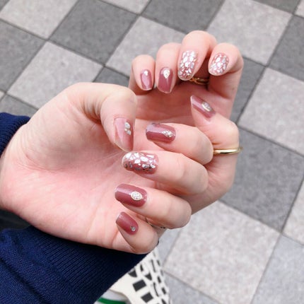 mc ジェルネイルシール/3COINS/ネイルシールを使ったクチコミ(1枚目)